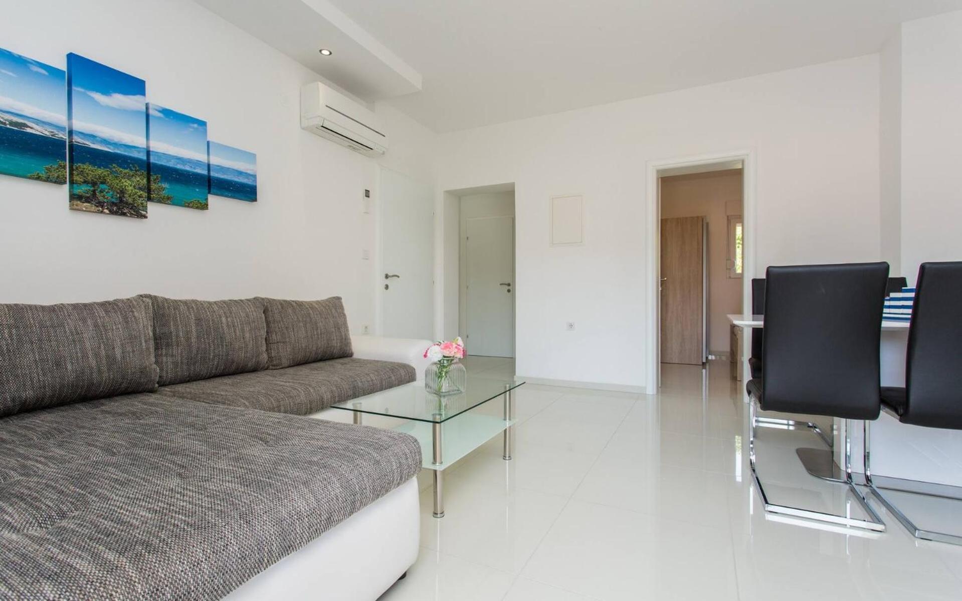 Apartments Bernardeta 1 Baška Eksteriør billede