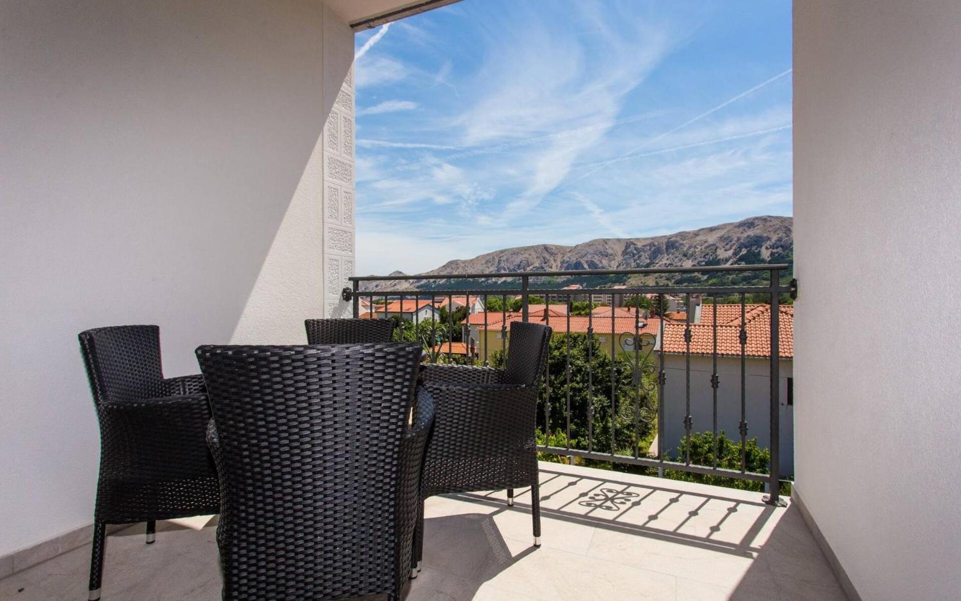 Apartments Bernardeta 1 Baška Eksteriør billede