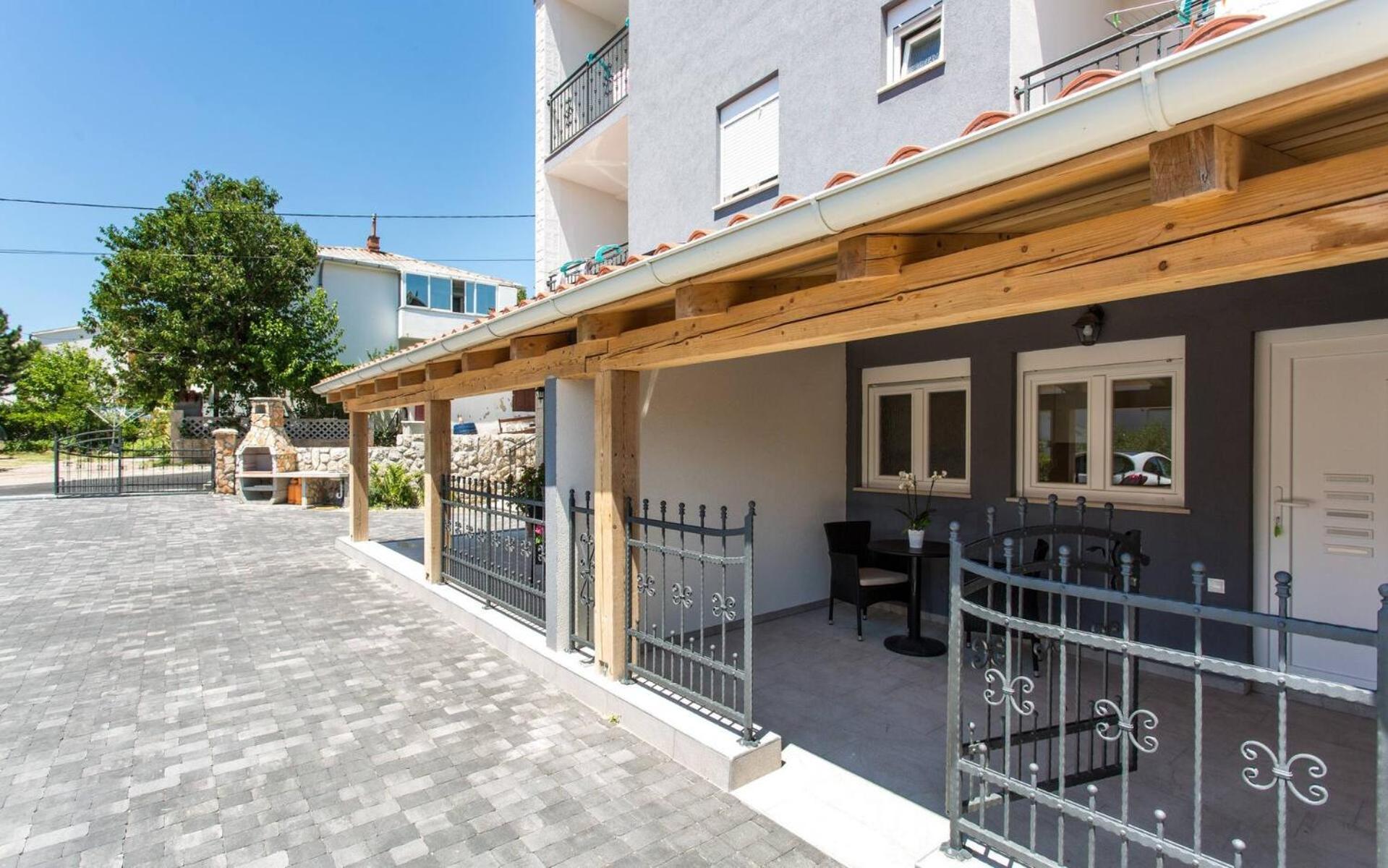 Apartments Bernardeta 1 Baška Eksteriør billede