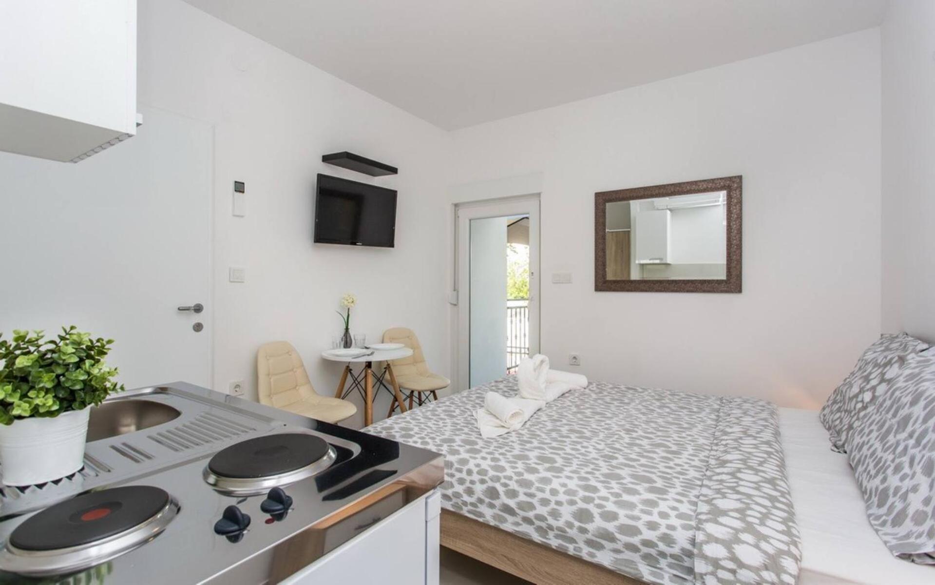 Apartments Bernardeta 1 Baška Eksteriør billede