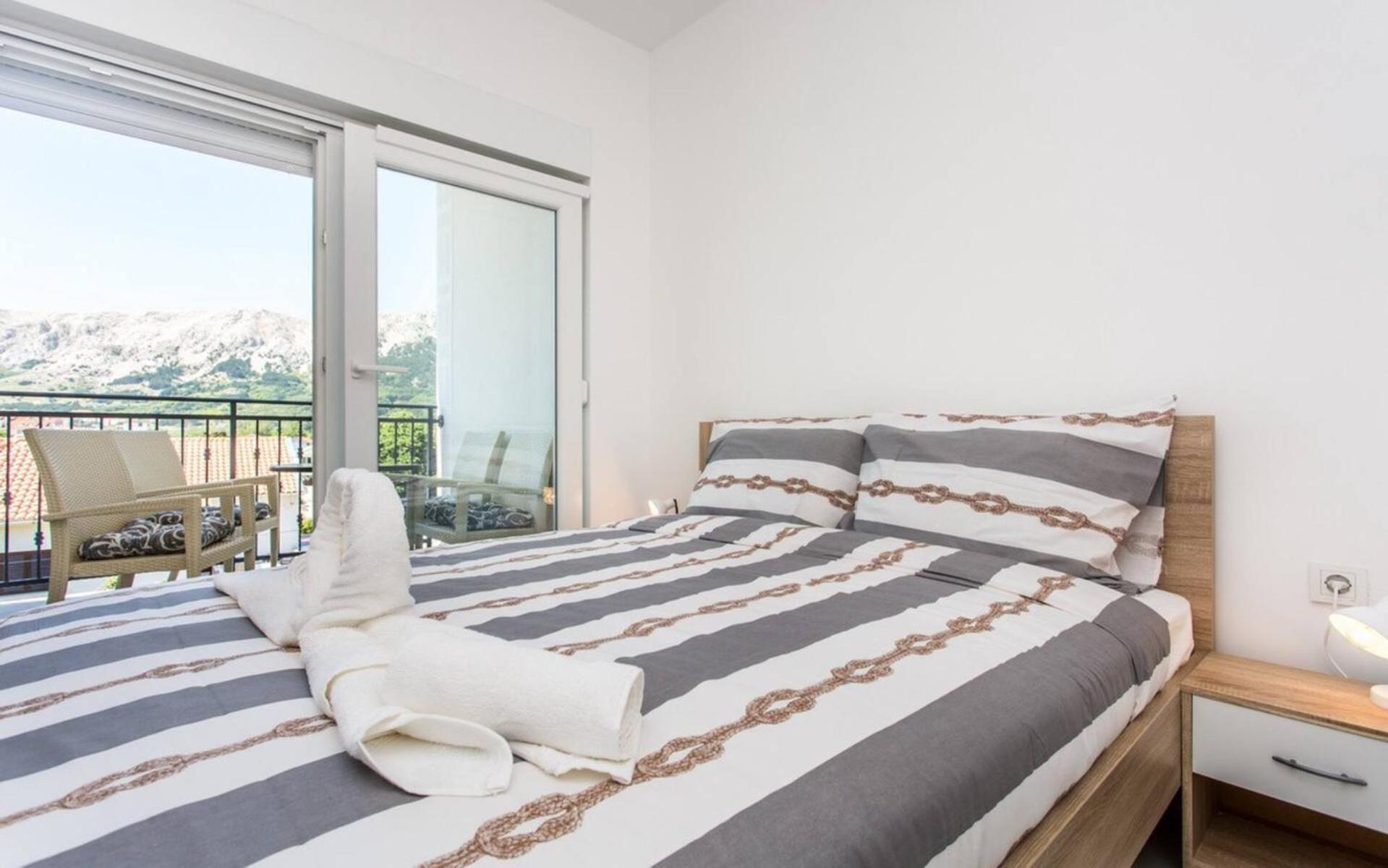 Apartments Bernardeta 1 Baška Eksteriør billede