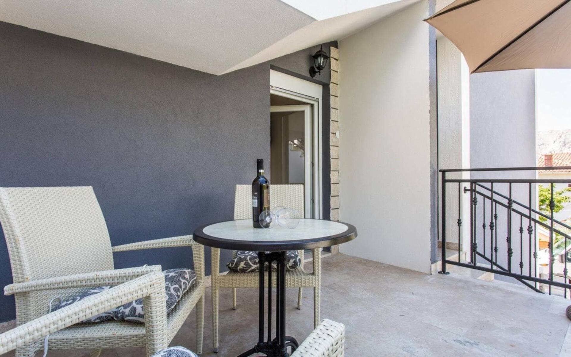 Apartments Bernardeta 1 Baška Eksteriør billede