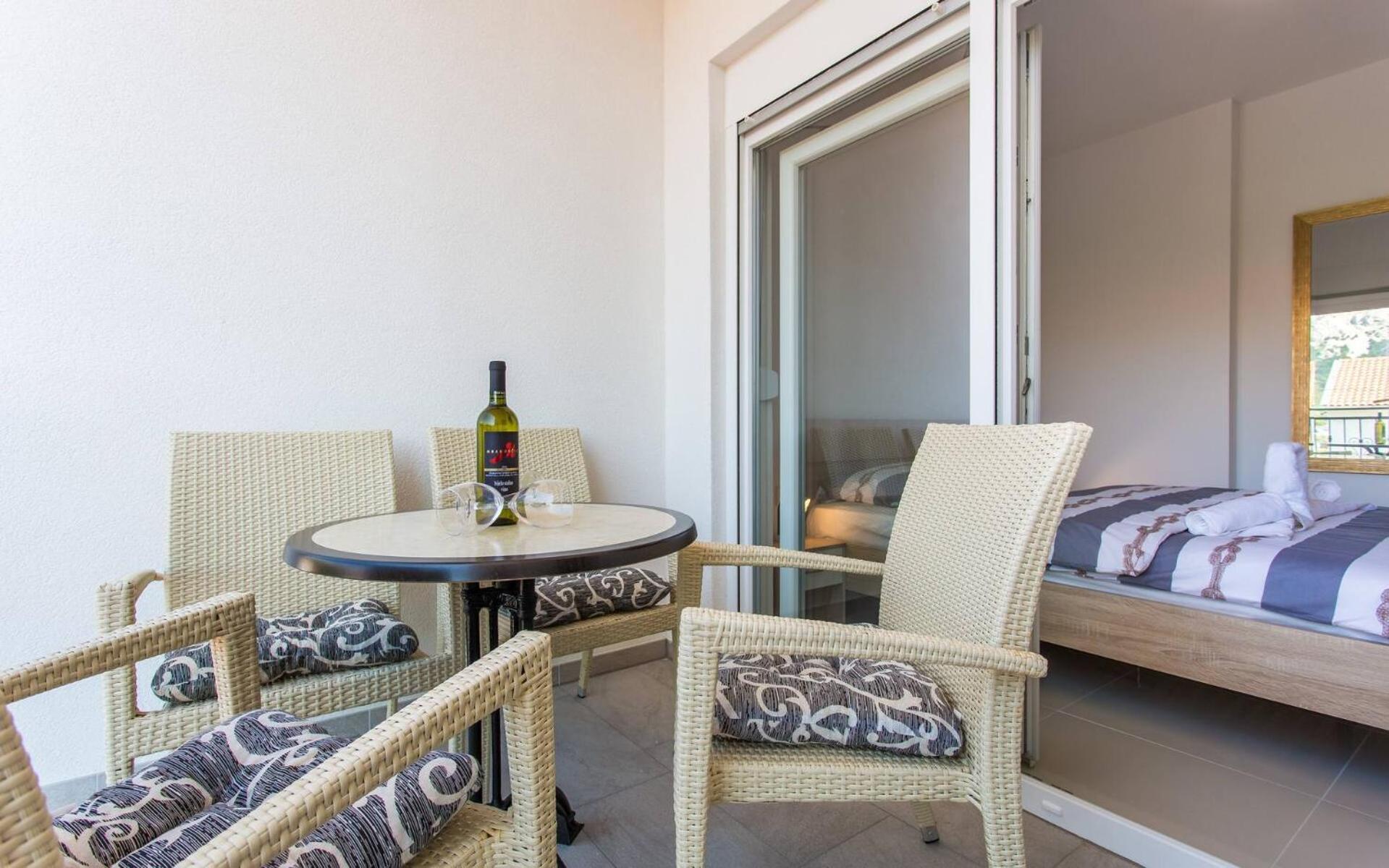 Apartments Bernardeta 1 Baška Eksteriør billede