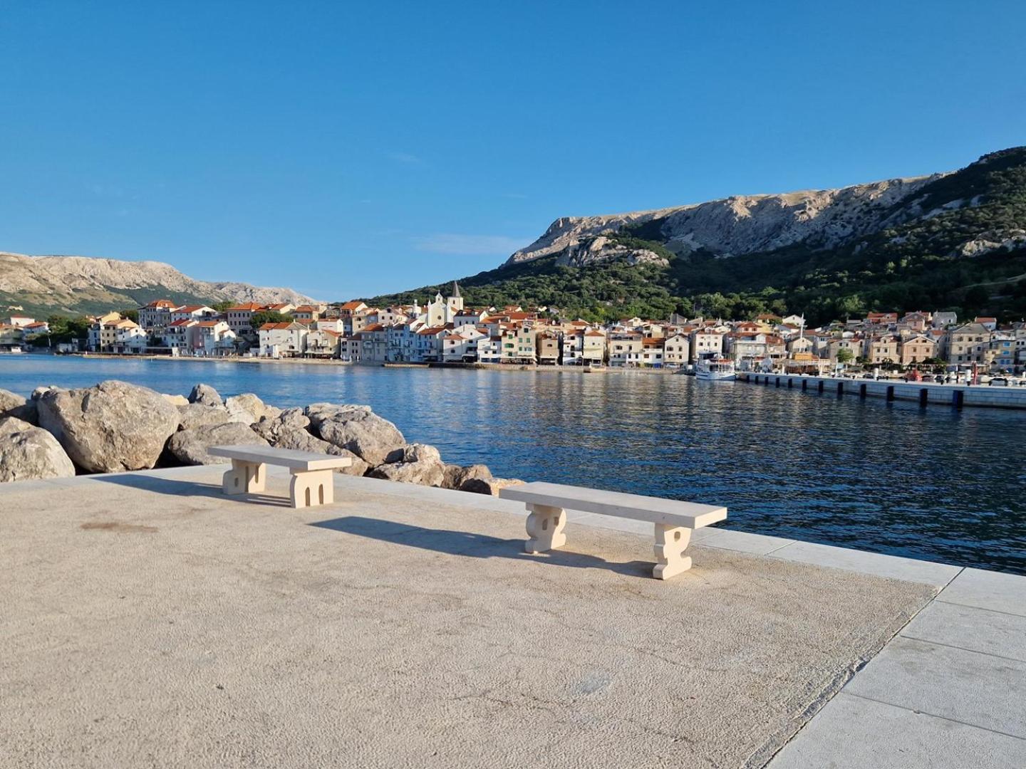 Apartments Bernardeta 1 Baška Eksteriør billede